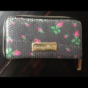 Betsey Johnson Floral Wallet