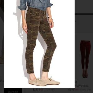 Lucky Brand Super Skinny Camo Jeans