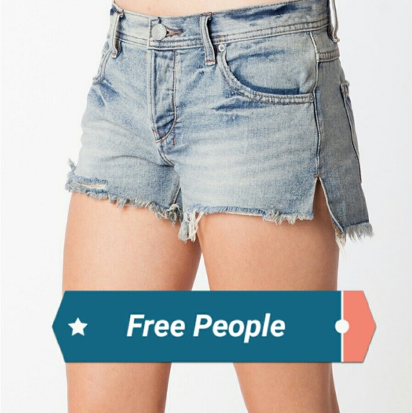 Free People Denim - WOW!!! Free People button fly shorts