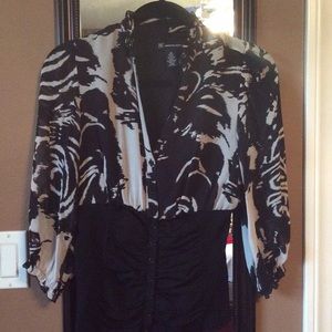 Nice top for work of for going out.