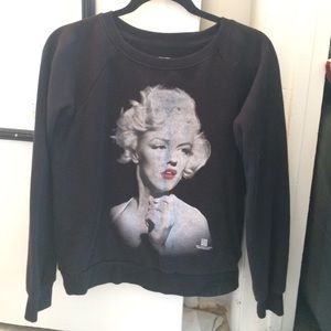 Black Marilyn Monroe Sweater