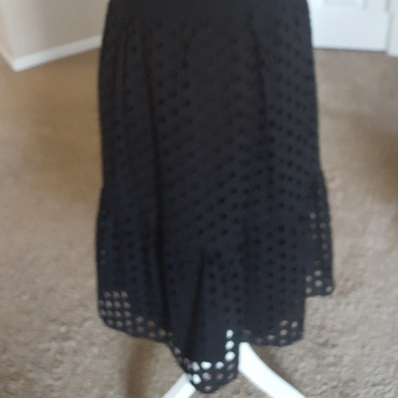 TWO ANN TAYLOR/LOFT EYELET COTTON DRESSES SZ10p/6p - Picture 4 of 8