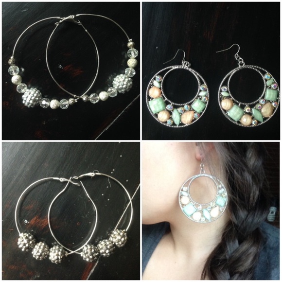 Hoop earrings
