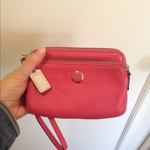 Coach Pink Clutch