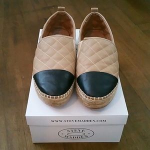 Steve Madden Palamo Espadrille Quilted Shoe