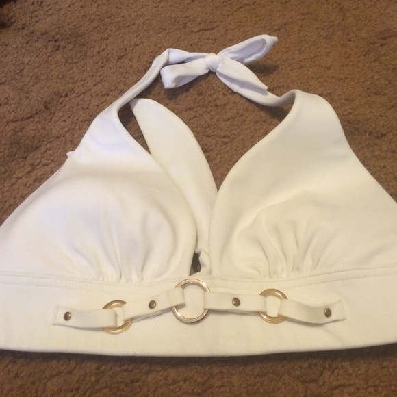 Victoria's Secret white swim top