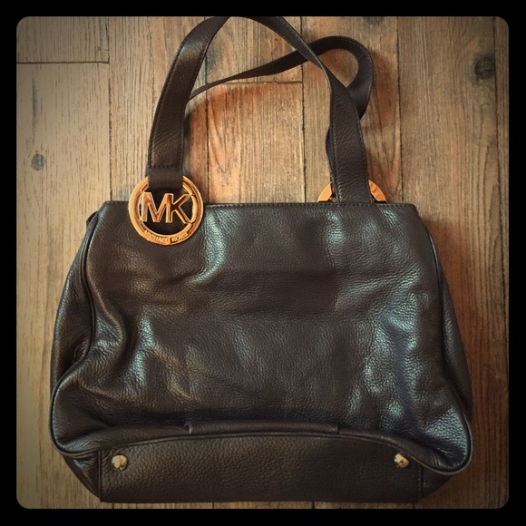 Michael Kors Soft Brown Leather Purse