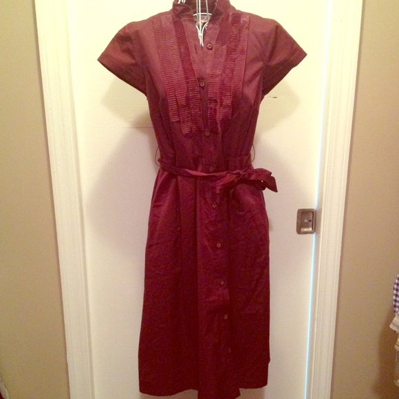 Retro button up dress