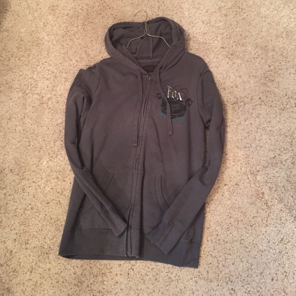 Fox grey zip up