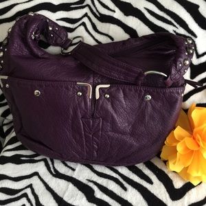 Purple handbag!