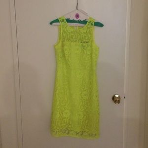 Jcrew yellow dress