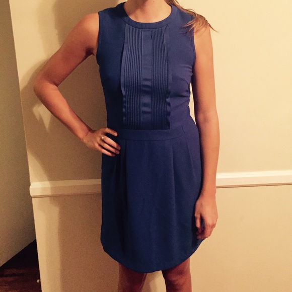 Madewell Royal Blue Dress - Picture 4 of 4