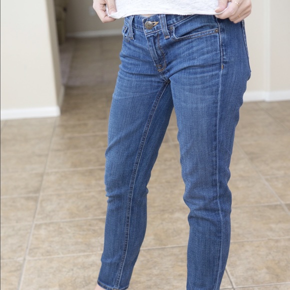 J. Crew Pants - Indigo cropped jeans