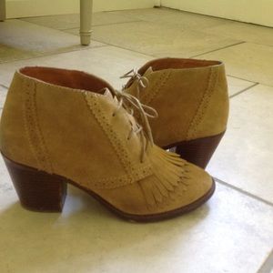 Madewell suede booties