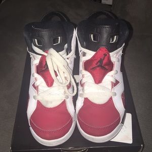 Jordan retro 6 "Carmines"