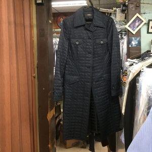 Black express rain coat