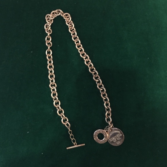 Tiffany & co toggle necklace