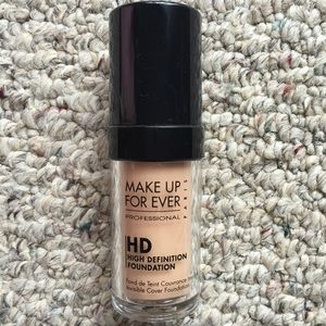Makeup Forever HD foundation.