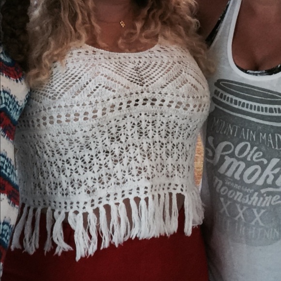 Crochet Fringe Top