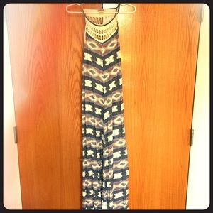 Lucky Brand Texan Print Maxi