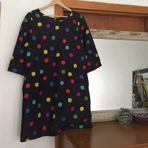 Navy blue kate spade new york shift dress