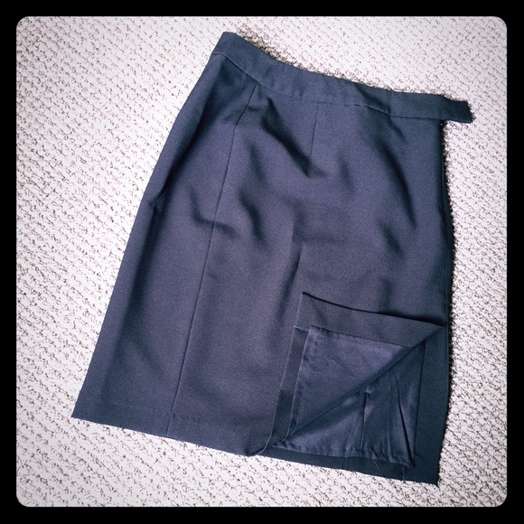 Dark grey skirt