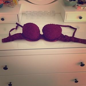 Aerie Crimson Balconet Bra / Lingerie
