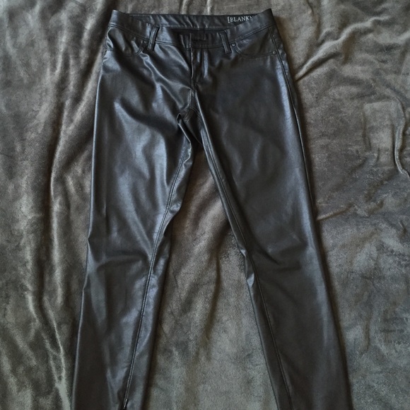 Blank NYC Pants - Vegan-leather skinnies