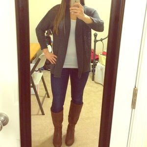 Open Front Dolman Cardigan