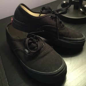 Black Vans