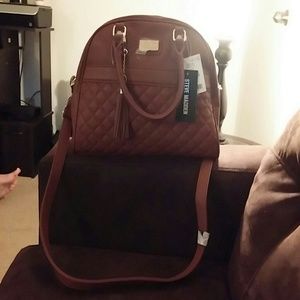 Brown steve madden purse