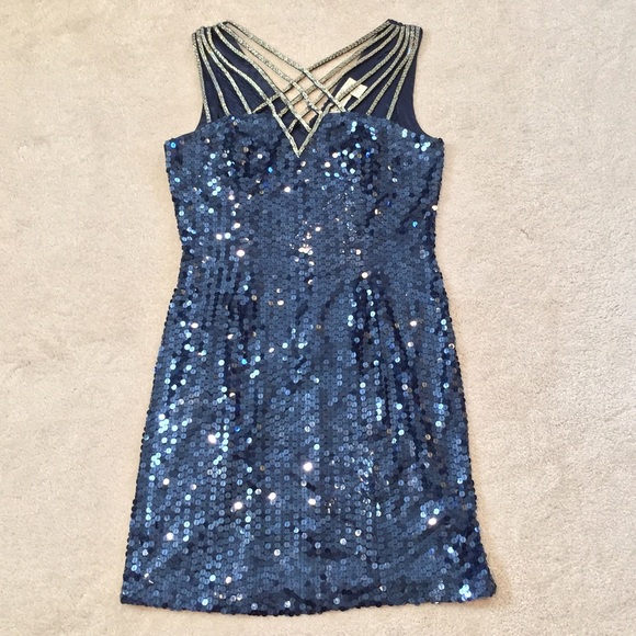 Vintage - Niteline della Roufogali Sequin Dress