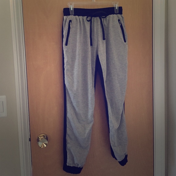 Black and Grey Joggers