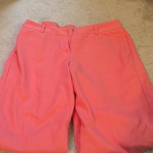 Orange dress pants