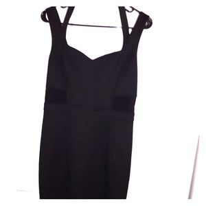 Guess black halter dress