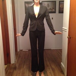 3pieces!! Black pinstripe suit