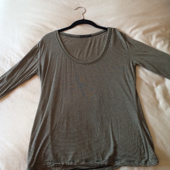 Brandy Melville Long Sleeve Striped Top