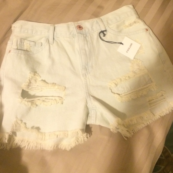never been worn, boutique cutoffs