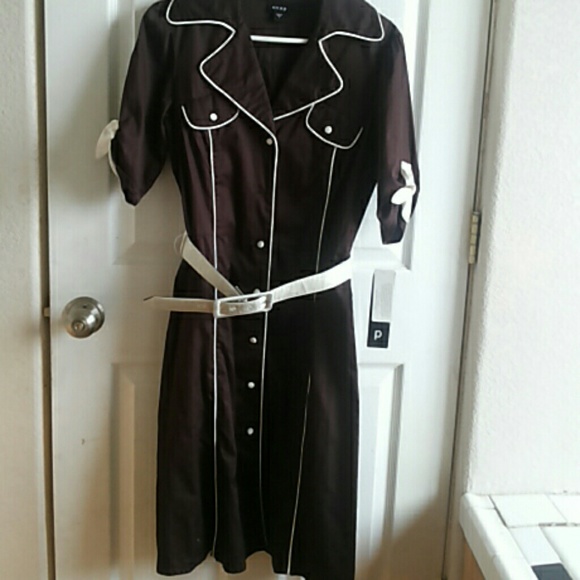 Adorable chocolate brown dress