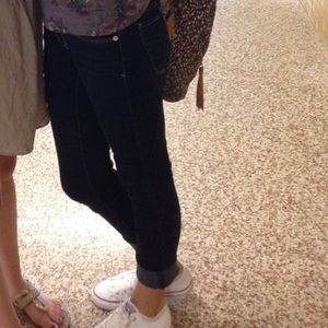 Dark Wash AE Skinny Stretch Jeans