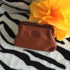 Vintage Dooney & Bourke "Kiss Lock" Change Purse