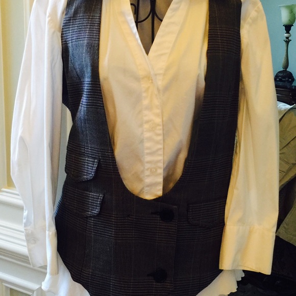 Wool blend vest