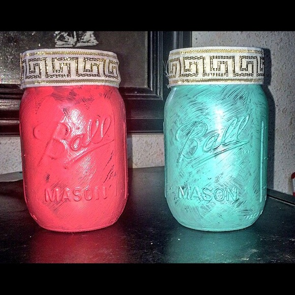 Handmade mason jars!