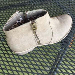 Taupe Aero Suede Bootie