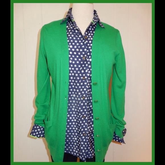 🎉🎉HP🎉🎉 C Wonder Kelly Green Cardigan