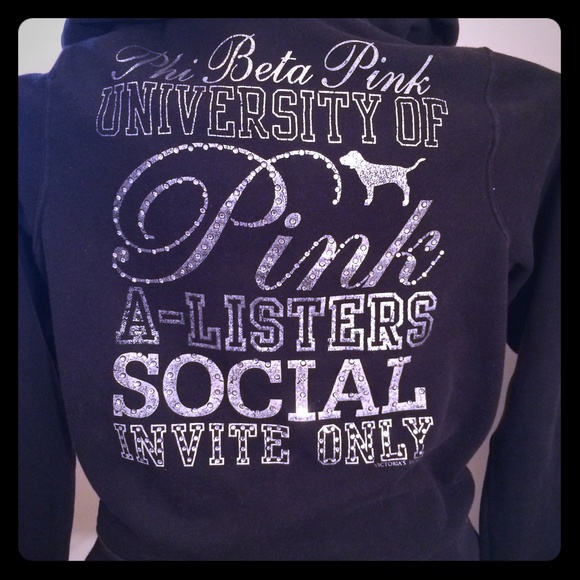 VS Pink Bling Hoodie