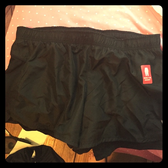 Shorts with built in spandex