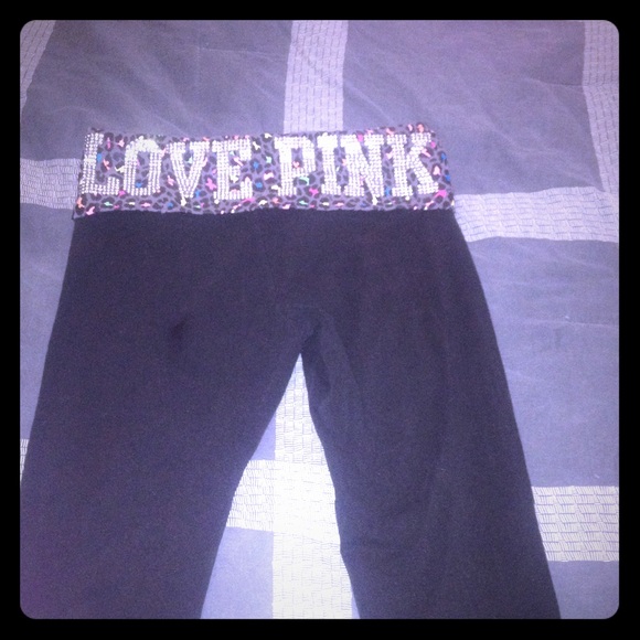 Victoria's Secret pink leggings