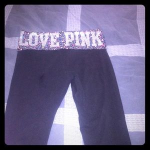 Victoria's Secret pink leggings
