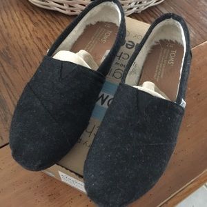Toms Black Woolen Classics